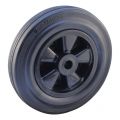 Protempo serie 01 transportwiel los PP velg standaard zwarte rubberen band 250 mm glijlager 101.251.200.000