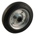 Protempo serie 02 transportwiel los stalen velg standaard zwarte rubberen band 250 mm rollager 102.252.250.000