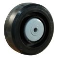 Protempo serie 07 transportwiel los zwarte PA velg zwarte elastische rubberen band ± 70 shore A 100 mm kogellager 107.106.080.000