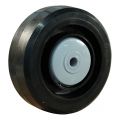 Protempo serie 07 transportwiel los zwarte PA velg zwarte elastische rubberen band ± 70 shore A 125 mm kogellager 107.126.120.000