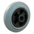 Protempo serie 11 transportwiel los PP velg standaard grijze rubberen band 180 mm rollager RVS 111.189.200.000