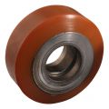 Protempo serie 28 transportwiel los gietijzeren velg PU band ± 94 shore A 125 mm kogellager 128.126.250.040