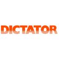 Dictator opvang haak voor Dictator deuropvanger 1400 type 1014 zwart RAL 9005 1900390 RAL9005