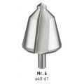 Rotec 420 HSS conische plaatboor Splitpoint nummer 6 40,0-61,0 mm 420.0006