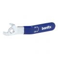 Bonfix stalen hendel voor 1 inch en 5/4 inch blauw 99742