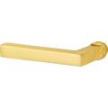 Wallebroek Mi Satori 00.0005.45 deurkruk gatdeel links Kare messing gepolijst gelakt W0100.0005.45L