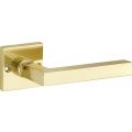 Wallebroek Mi Satori 00.0084.46 krukgarnituur Kare Bauhaus messing gepolijst gelakt W0100.0084.46