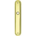 Wallebroek Mi Satori 00.2469.01 langschild Noviatres messing gepolijst gelakt blind W0100.2469.01