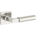 Wallebroek Mi Satori 00.0097.46 krukgarnituur Bauhaus messing glans nikkel W1100.0097.46