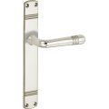 Wallebroek Mi Satori 00.0151.01 krukgarnituur Art Deco messing glans nikkel blind W1100.0151.01