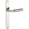 Wallebroek Mi Satori 00.0211.01 krukgarnituur Frankfurt Smal messing glans nikkel blind W1100.0211.01