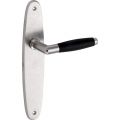 Wallebroek Mi Satori 00.0142.01 krukgarnituur Ton Elips messing antiek nikkel-ebben blind W1600.0142.01