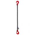 Deltalock Grade 80 spanketting 10 mm x 2 m met klephaken LC 63 kN YE.SS.8.2K.10.020