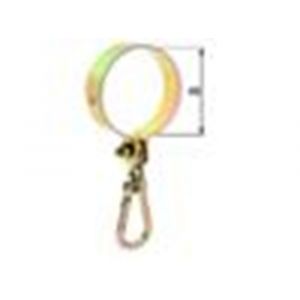 GAH Alberts schommelhaak met spanband voor rondhout geel verzinkt diameter 120 mm 207519