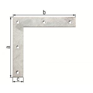 GAH Alberts raamhoek RVS 120x120x20 mm 361105