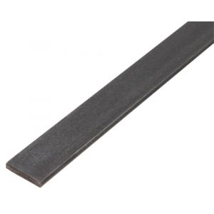 GAH Alberts platte stang glad staal ruw warmgewalst 15x5 mm 2 m 430160