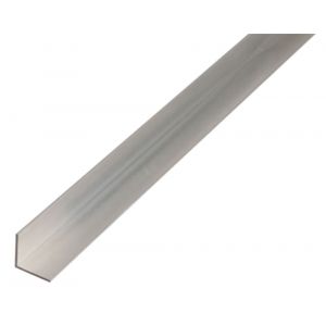 GAH Alberts hoekprofiel aluminium blank 15x10x1,0 mm 2,6 m 431570