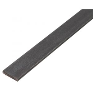 GAH Alberts platte stang staal ruw warmgewalst 25x4 mm 2 m 432041