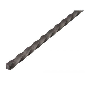 GAH Alberts vierkante stang gedraaid 10x10 mm 1 m 432485