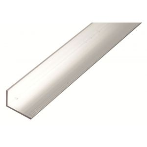 GAH Alberts hoekprofiel aluminium blank 25x15x1,5 mm 1 m 465995