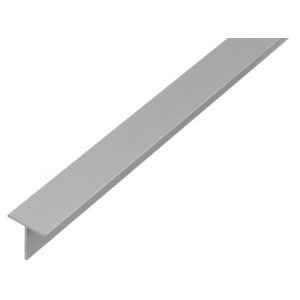 GAH Alberts T-profiel aluminium blank 15x15x1,5 mm 1 m 472092