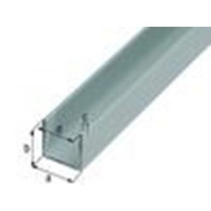 GAH Alberts U-profiel aluminium zilver 8x10x8 mm 1 m 473815
