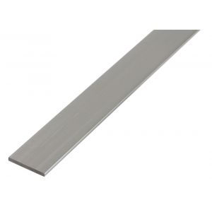 GAH Alberts platte stang aluminium zilver 15x2 mm 2 m 474010