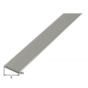 GAH Alberts platte stang aluminium blank 70x3 mm 1 m 473976