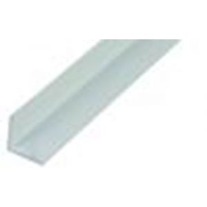 GAH Alberts hoekprofiel aluminium wit 30x30x2 mm 2 m 474256