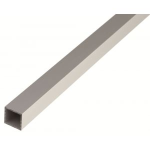 GAH Alberts vierkante buis aluminium zilver 10x10x1 mm 2 m 474515