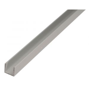 GAH Alberts U-profiel aluminium zilver 13x16x13x1,5 mm 2 m 474836