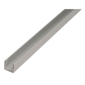 GAH Alberts U-profiel aluminium zilver 20x20x20x1,5 mm 2 m 474874