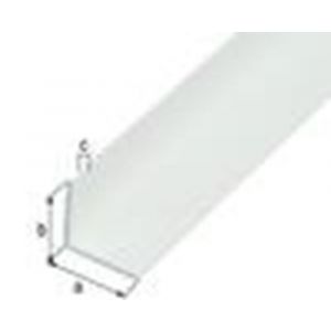 GAH Alberts hoekprofiel PVC wit 30x30x1,1 mm 2,6 m 433475