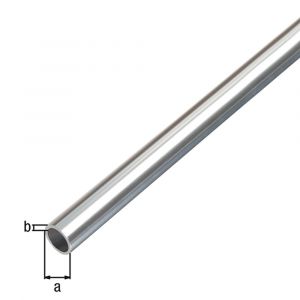 GAH Alberts ronde buis aluminium chroom 10x1 mm 2 m 488413