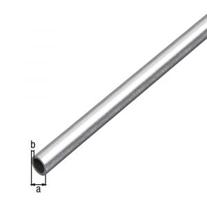 GAH Alberts ronde buis aluminium kogelgestraald zilver 15x1 mm 1 m 489212