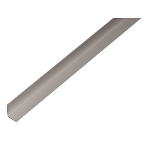 GAH Alberts hoekprofiel aluminium zilver geeloxeerd 9,5x7,5x1,5 mm 2 m 030005