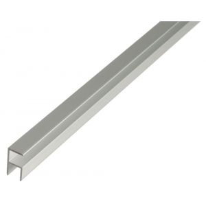 GAH Alberts hoekprofiel zelfklevend aluminium zilver 19,5x37x1,8 mm 2 m 030852