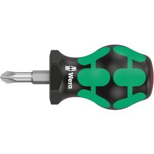 Wera 350 PH kruiskop Stubby-carburateurschroevendraaier PH 2x25 mm 05008851001