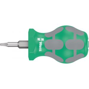 Wera 368 Stubby schroevendraaier voor binnenvierkant-schroeven nummer 1x25 mm 05008863001