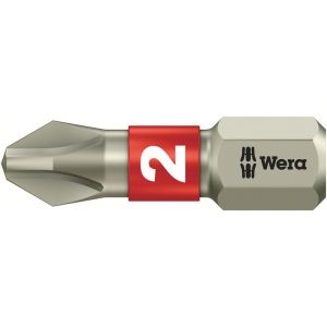 Wera 3851/1 TS bit Phillips RVS PH 2x25 mm 05071011001