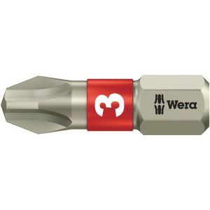 Wera 3851/1 TS bit Phillips RVS PH 3x25 mm 05071012001