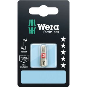 Wera 3851/1 TS ZB bit Phillips RVS PH 1x25 mm 05073610001