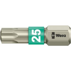 Wera 3867/1 TS Torx bit RVS TX 25x25 mm 05071035001