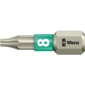 Wera 3867/1 TS Torx bit RVS TX 8x25 mm 05071030001