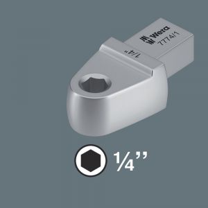 Wera 7774/1 bitadapter 1/4 inch insteekgereedschap 9x12 mm 1/4 inch x 42 mm 05078640001