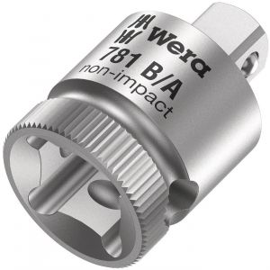 Wera 781 B 3/8 inch dopsleutel adapter 781 B/C 1/2 inch x 36 mm x 3/8 inch 05042673001