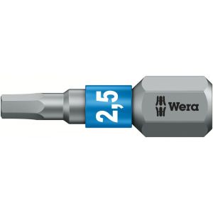 Wera 840/1 BTZ zeskant bit inbus 2.5x25 mm 05056682001