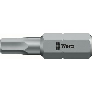 Wera 840/1 Z zeskant bit Hex-Plus inbus 0.05 inch x 25 mm 05135060001