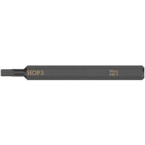 Wera 840 S Hex-Plus binnenzeskant bit voor slagschroevendraaier 3x70 mm 05018150001