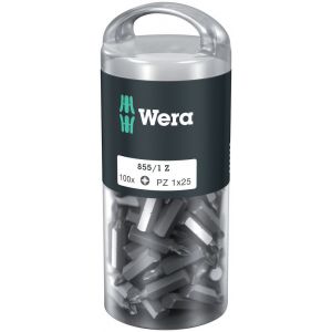 Wera 855/1 Z DIY bit Pozidriv PZ 1x25 mm 100 delig 05072443001